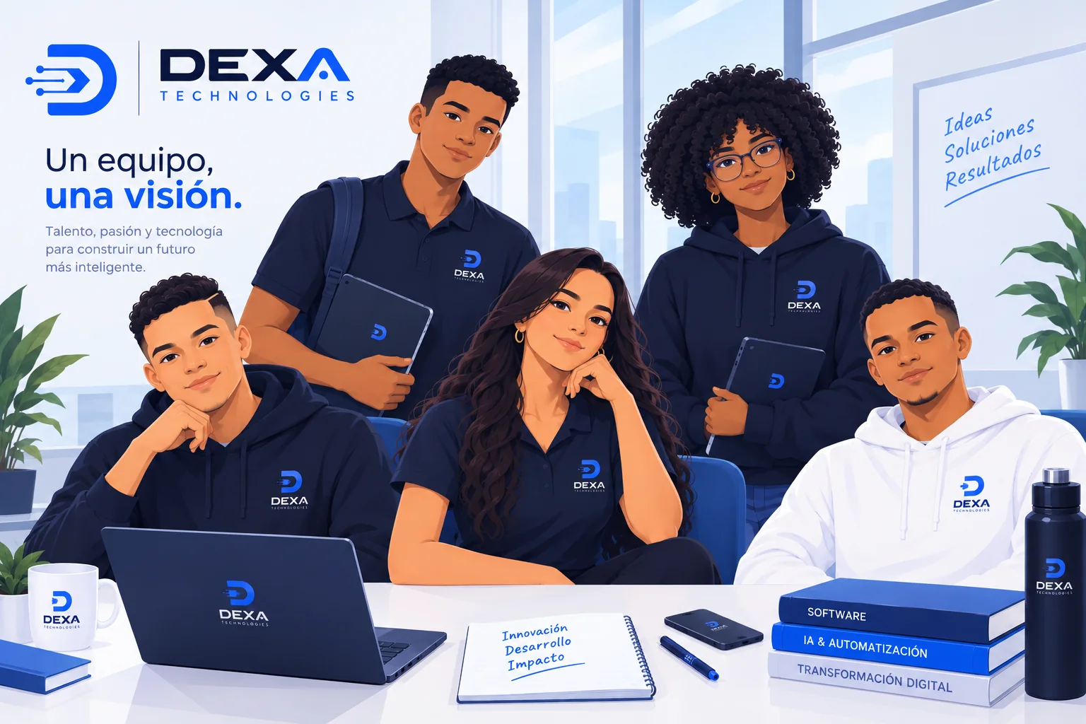 Equipo de DEXA Technologies: un equipo, una visión